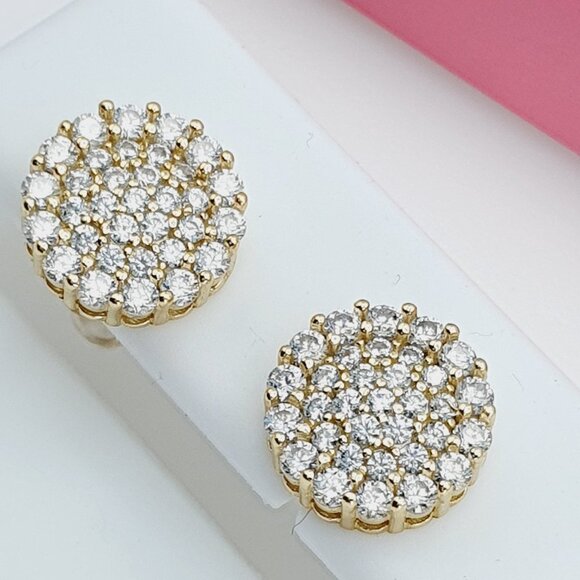 "925 Sterling Silver Cubic Zirconia Earrings, U19254608 - Picture 8 of 11